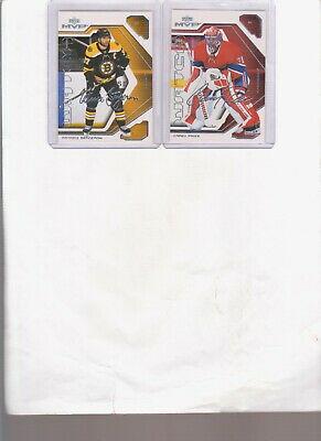 Patrice Bergeron #13 Hockey Cards 2021 Upper Deck MVP 20th Anniversary