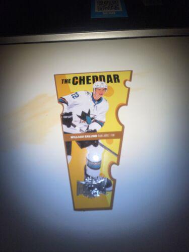 William Eklund #TC-29 Hockey Cards 2021 Skybox Metal Universe The Cheddar