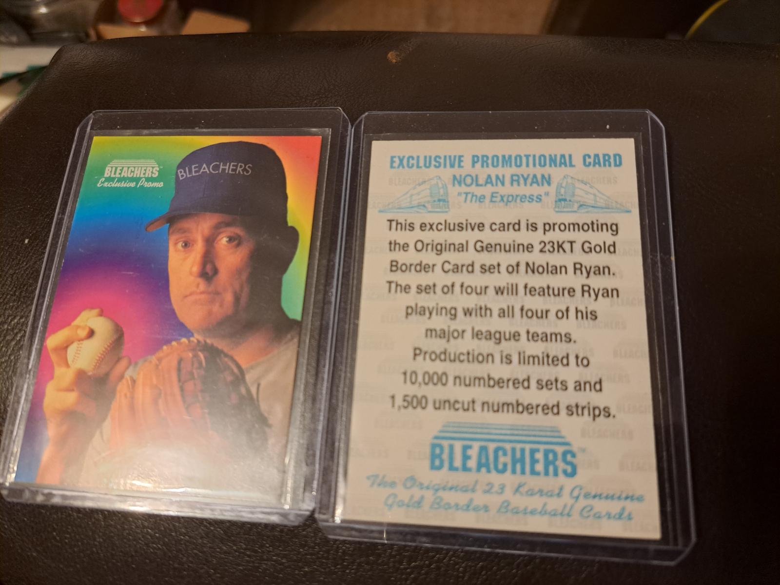 Nolan Ryan #Promo Card Baseball Cards 1993 Bleachers Nolan Ryan