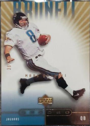 Mark Brunell #43 Football Cards 2002 Upper Deck Graded