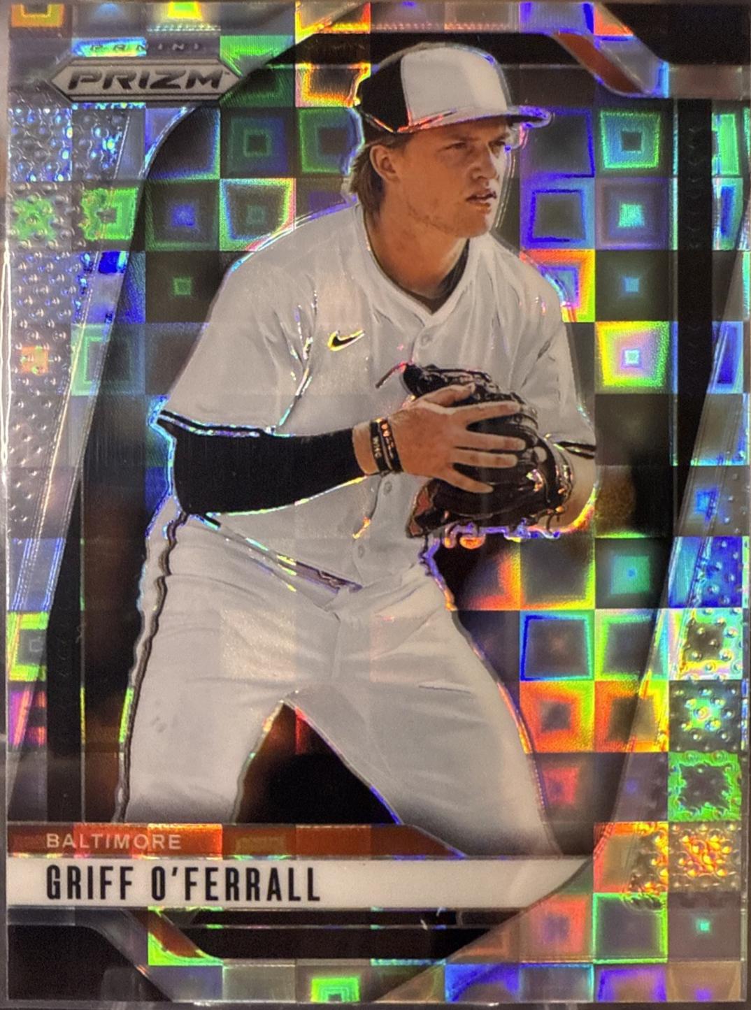 Griff O'Ferrall [Blue Prizm] #3 Prices | 2025 Panini Prizm | Baseball Cards