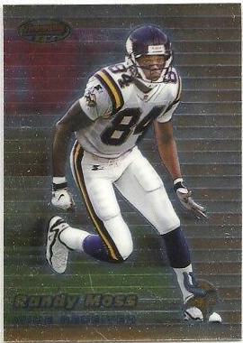 Randy Moss #1 Football Cards 1999 Bowman's Best