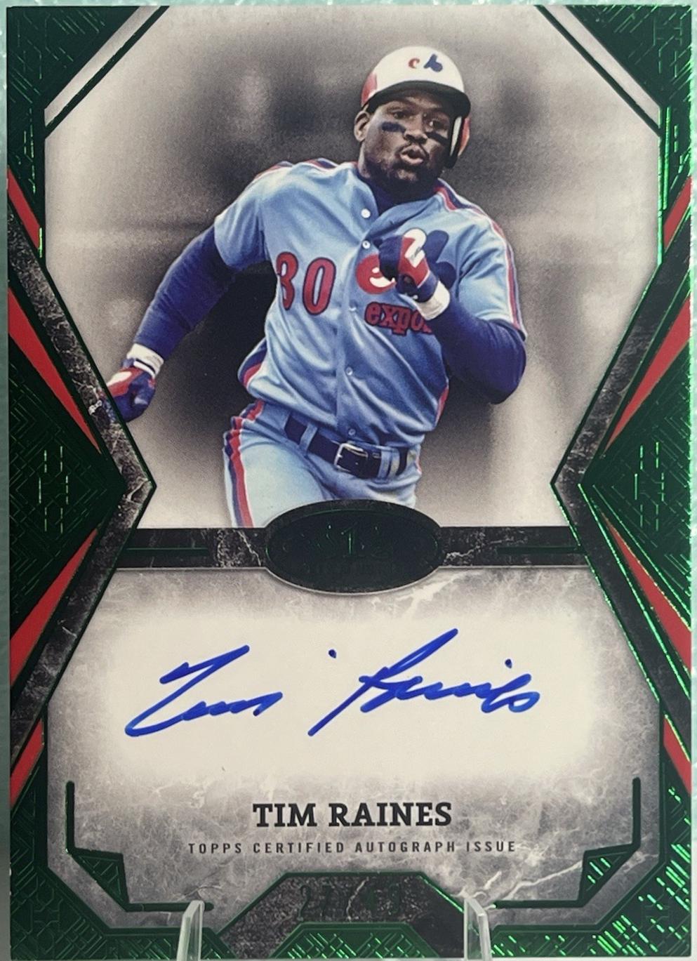Tim Raines [Green Foil] #TOTA-TR