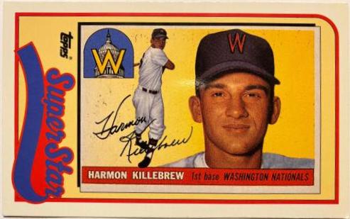 Harmon Killebrew #13 Baseball Cards 1989 Topps Ljn Baseball Talk