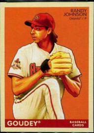 Randy Johnson #4 Baseball Cards 2009 Upper Deck Goudey