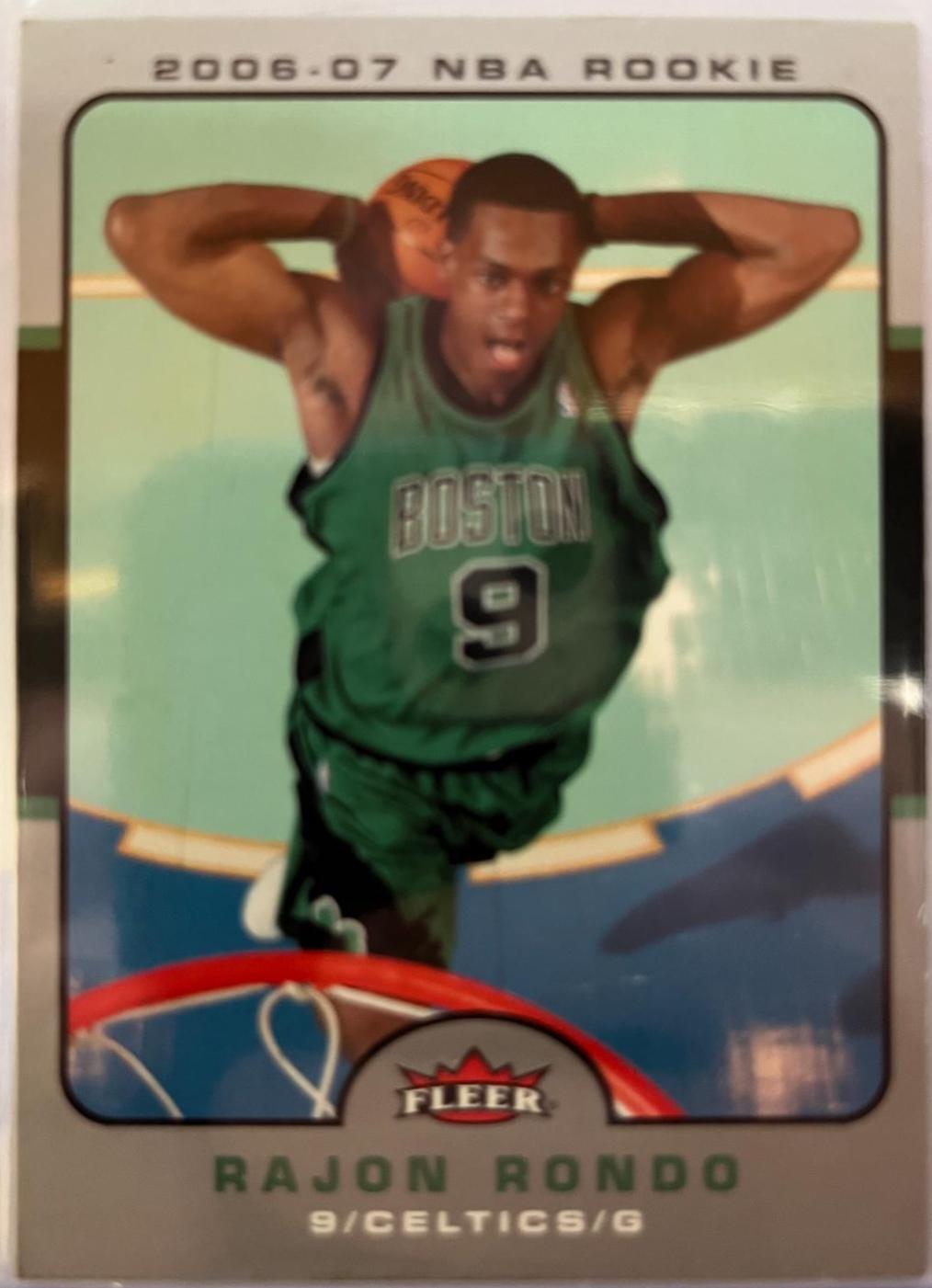 Rajon Rondo #217 Basketball Cards 2006 Fleer