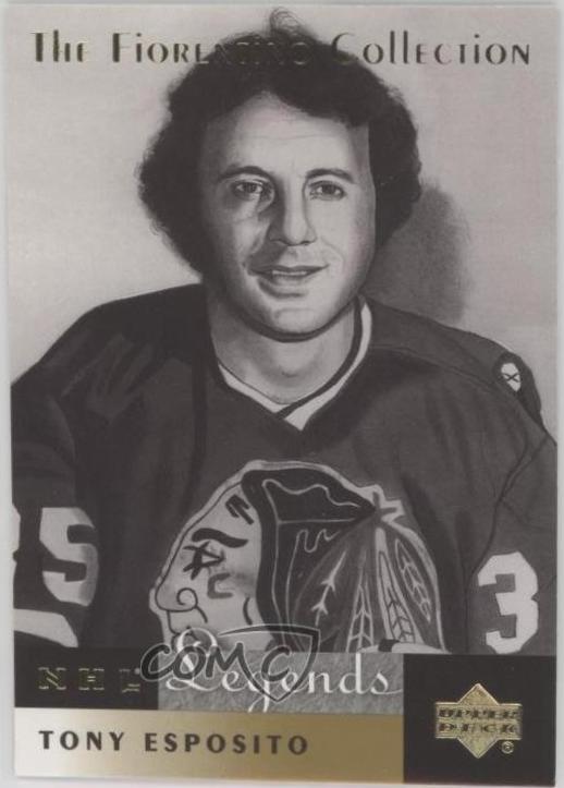Tony Esposito #FC-TE 2001 Upper Deck Legends Fiorentino Collection Hockey