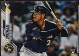 Trent Grisham #9 Baseball Cards 2020 Topps