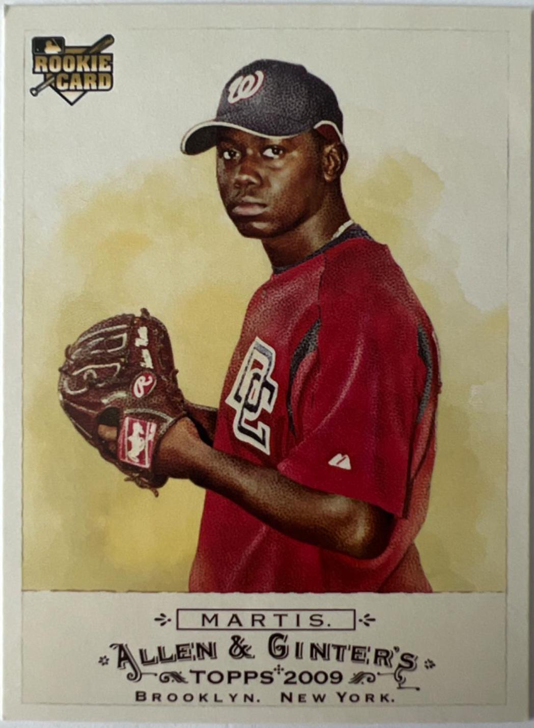Shiron Martis #299 Baseball Cards 2009 Topps Allen & Ginter