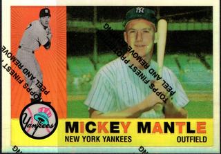 1960 Topps Reprint