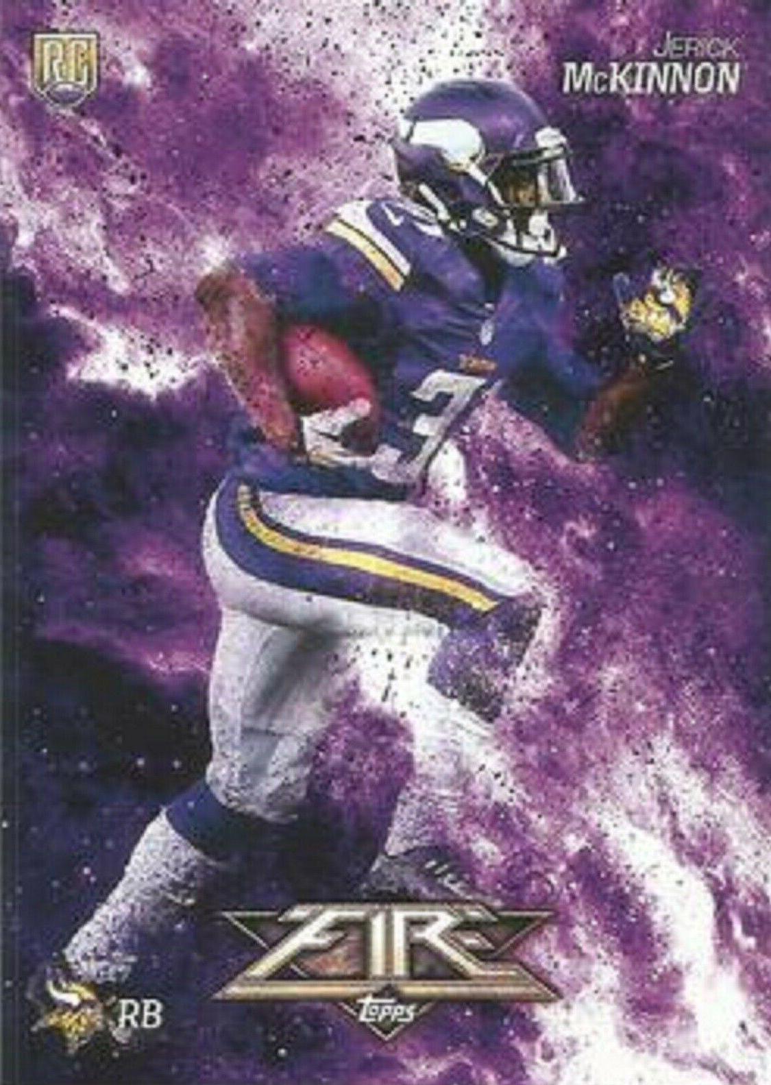 Jerick McKinnon #130 2014 Topps Fire Football