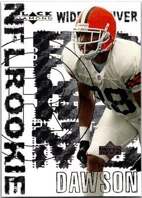 JaJuan Dawson #134 2000 Upper Deck Black Diamond Football