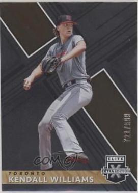 Kendall Williams #52 2019 Panini Elite Extra Edition Baseball
