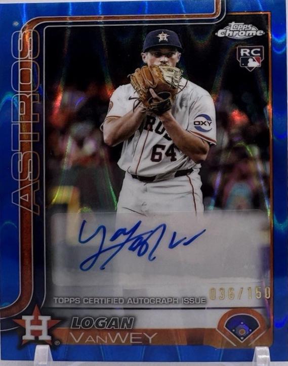 Logan VanWey [Blue RayWave Refractor] #AC-LV