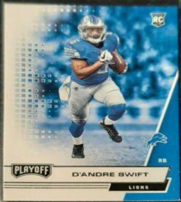 D'Andre Swift #209 Football Cards 2020 Panini Playoff