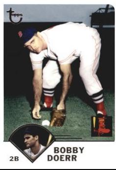 Bobby Doerr #101 Baseball Cards 2003 Topps Retired Signature Edition