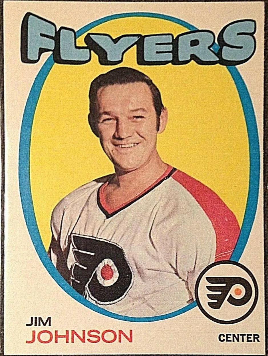 Jim Johnson #48 1971-72 Topps Hockey
