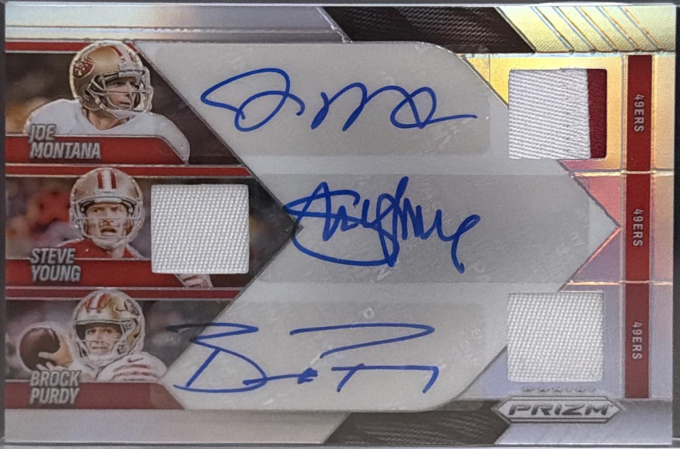 Joe Montana / Brock Purdy / Steve Young #TPA-SFO