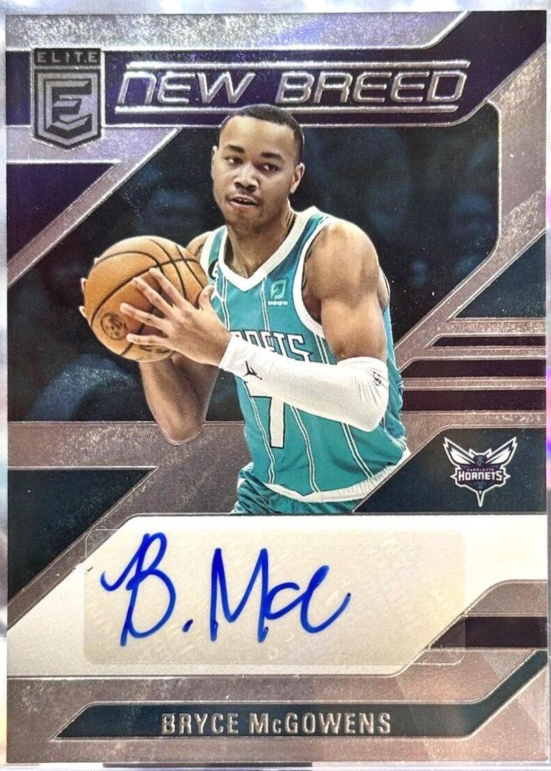Bryce McGowens #41 2023 Donruss Elite New Breed Autograph Basketball