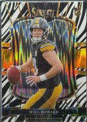 Will Howard [Zebra Prizm] #152 Prices | 2025 Panini Select