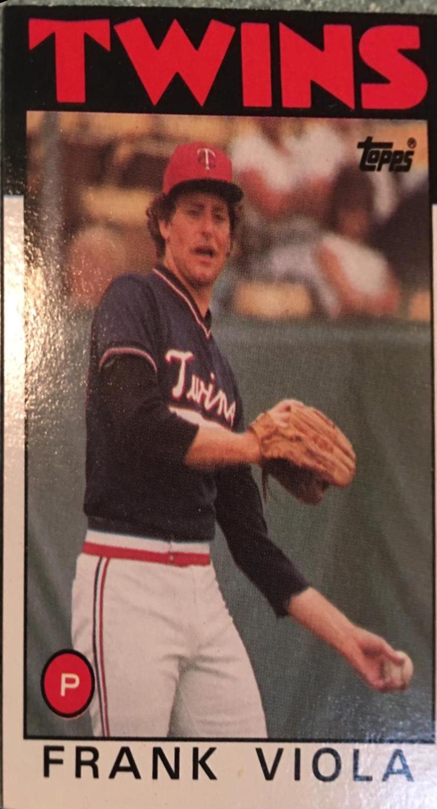Frank Viola #742 Baseball Cards 1986 Topps