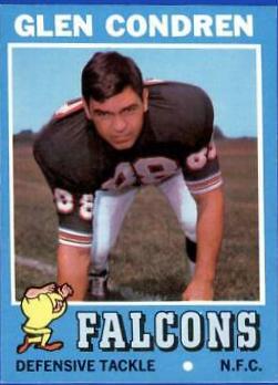 Glen Condren #122 Football Cards 1971 Topps