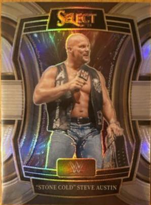 Stone Cold Steve Austin #6 Wrestling Cards 2024 Panini Select WWE Phenomenon