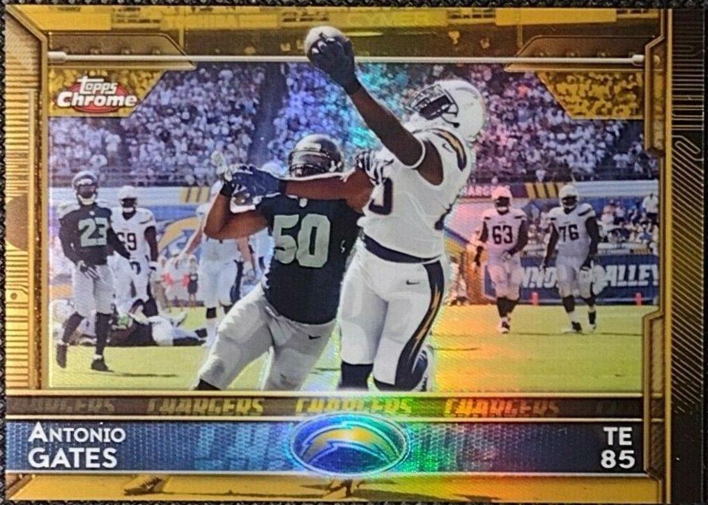 Antonio Gates [Gold Refractor] #60