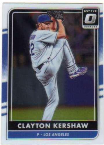 Clayton Kershaw #162 2016 Panini Donruss Optic Baseball