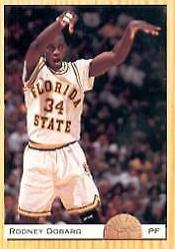 Rodney Dobard #25 Basketball Cards 1993 Classic