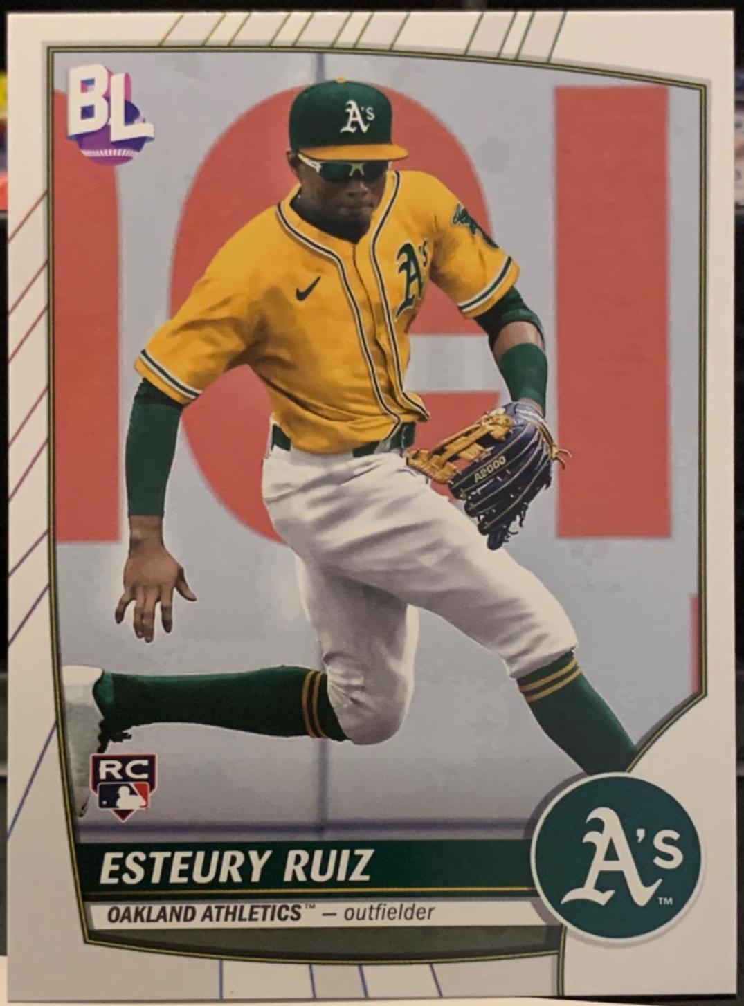 Esteury Ruiz #13 Baseball Cards 2023 Topps Big League