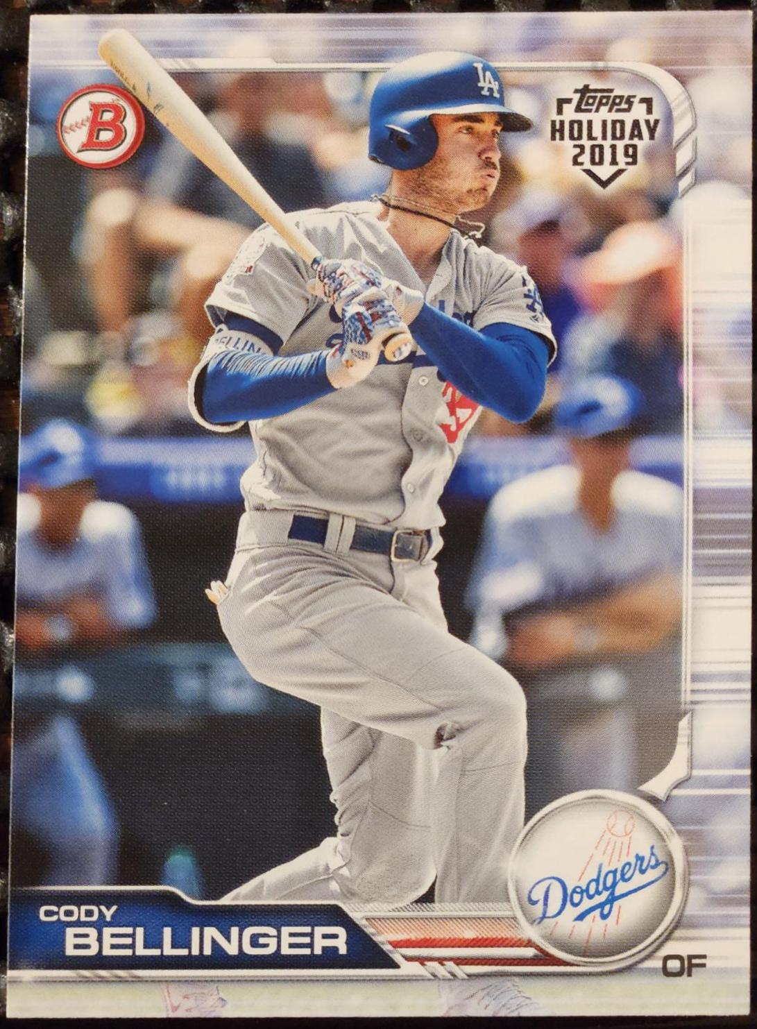 Cody Bellinger #TH-CB Baseball Cards 2019 Topps Holiday Bowman
