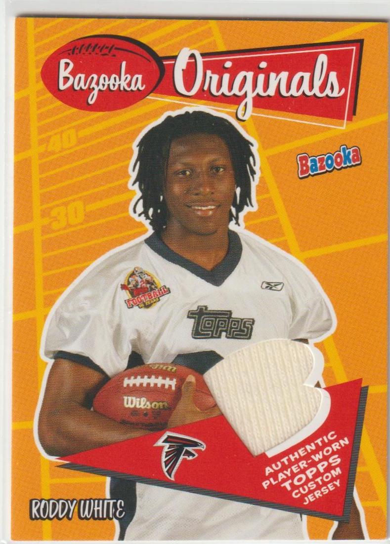 Roddy White #BO-RW 2005 Bazooka Originals Jerseys Football