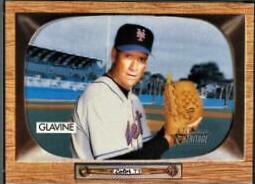 Tom Glavine #1 Baseball Cards 2004 Bowman Heritage