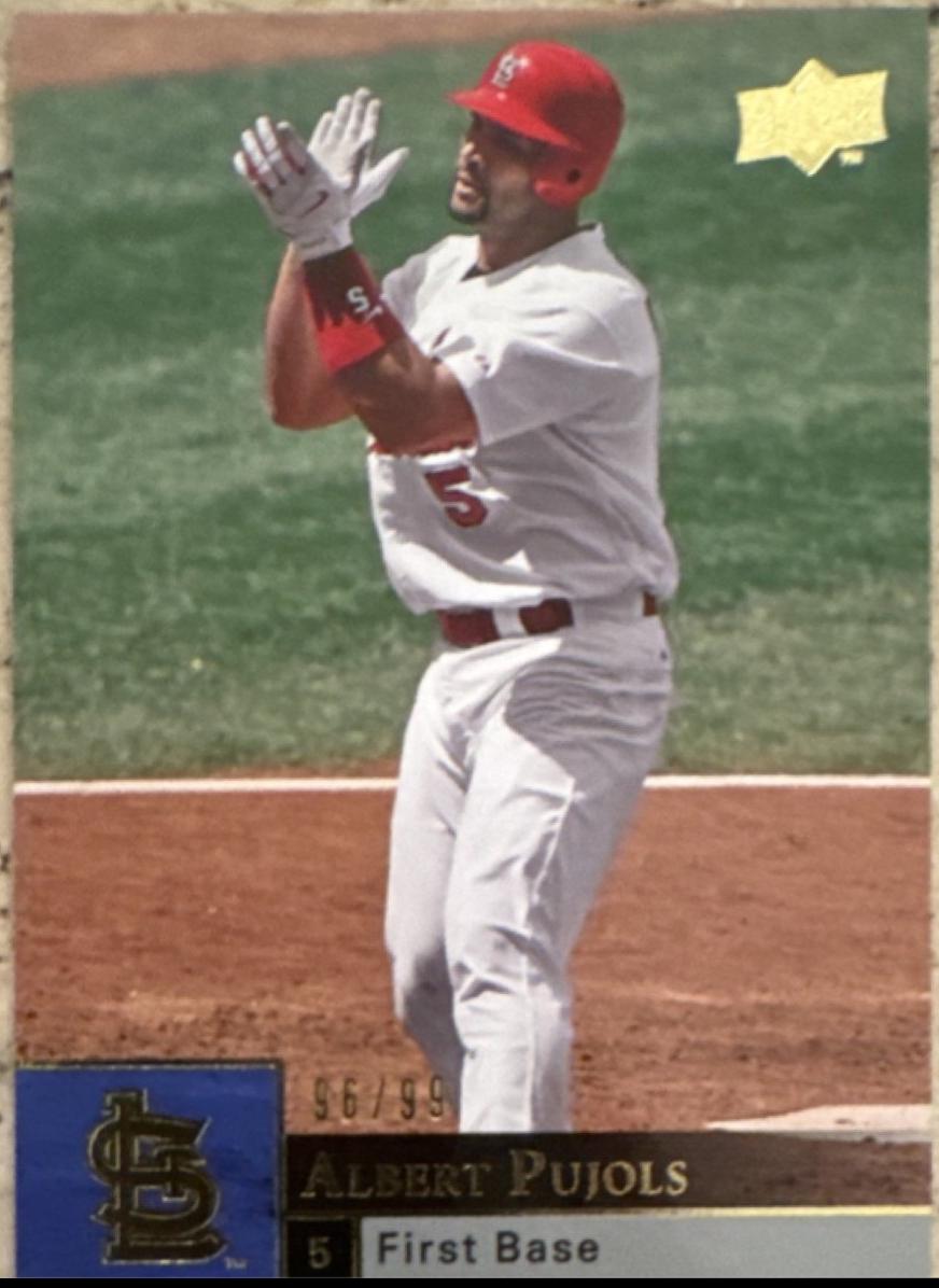 Albert Pujols [Gold] #343