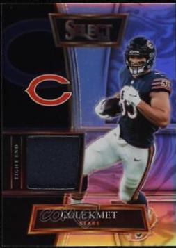 Cole Kmet #SS-CKM Football Cards 2021 Panini Select Swatches