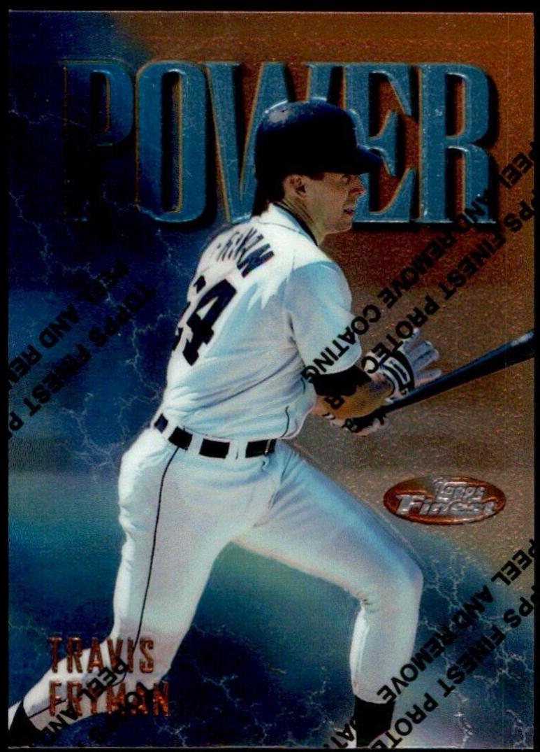 Travis Fryman #18 Baseball Cards 1997 Finest
