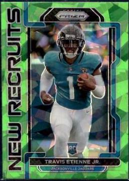 Travis Etienne Jr. [Green Ice Prizm] #NR-9