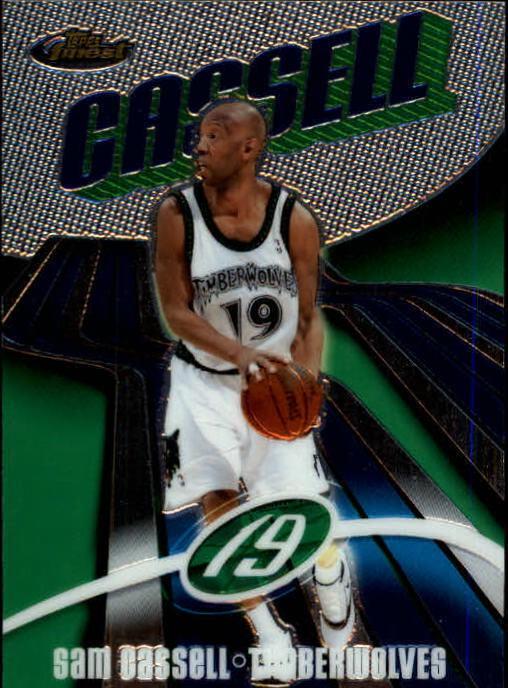Sam Cassell #19 Basketball Cards 2003 Finest