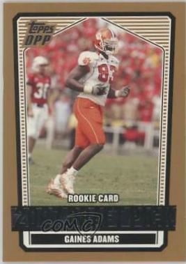 Gaines Adams #107 2007 Topps Draft Picks & Prospects Football