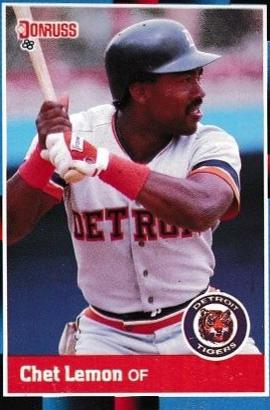 Chet Lemon #215 Baseball Cards 1988 Donruss