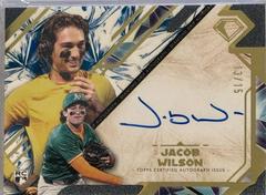 Jacob Wilson [Blue] #DDA-JWI Prices | 2025 Topps Diamond Icons