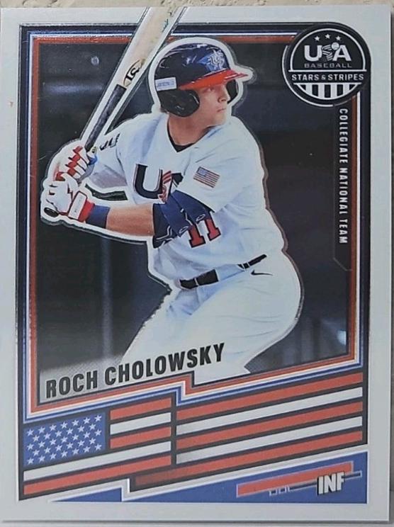 Roch Cholowsky #140 2026 Panini Stars And Stripes Prizm USA Baseball