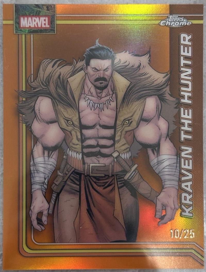 Kraven the Hunter Orange Refractor
