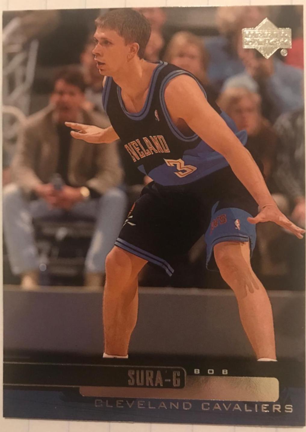 Bob Sura #24 Basketball Cards 1999 Upper Deck