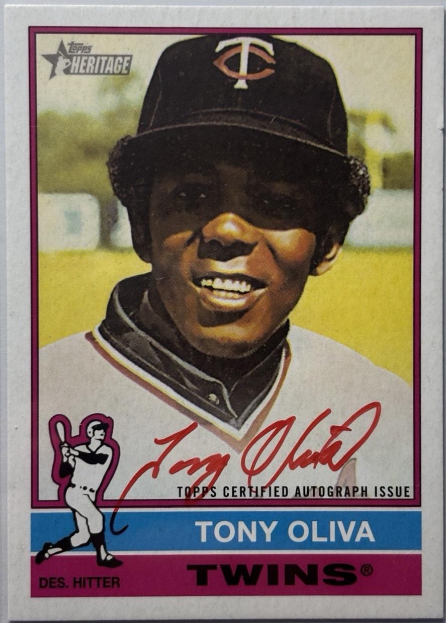 Tony Oliva [Special Edition Red Ink] #ROA-TO
