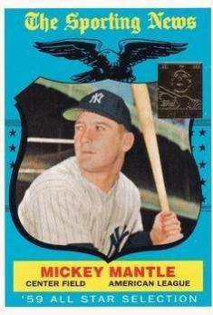 Mickey Mantle #27 Baseball Cards 1996 Topps Mantle Reprint