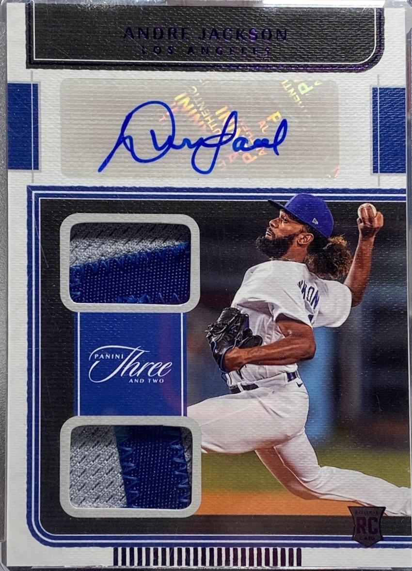 Andre Jackson [Jersey Autograph Emerald] #112