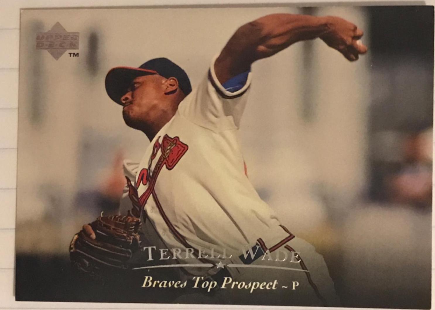 Terrell Wade #5 Baseball Cards 1994 Upper Deck Top Prospects
