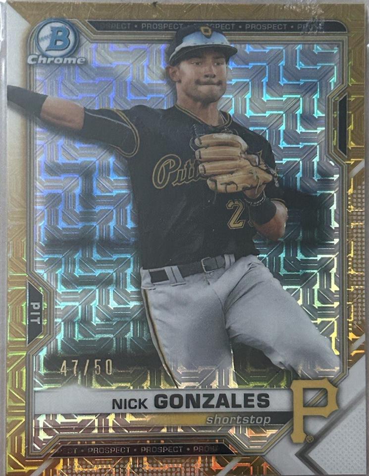 Nick Gonzales [Gold Sapphire] #87